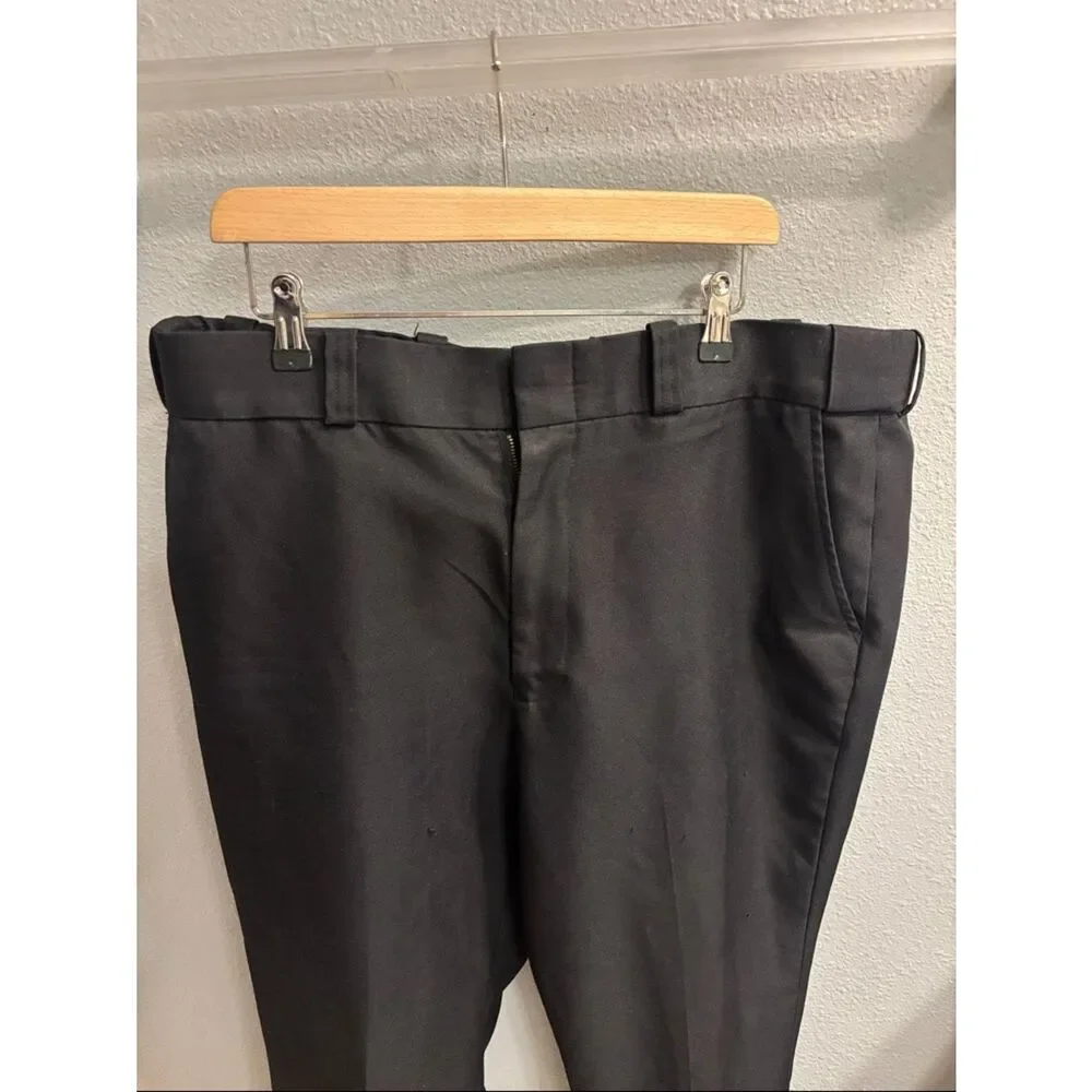 Men's Black Dress Pants - Classic Tailored Fit